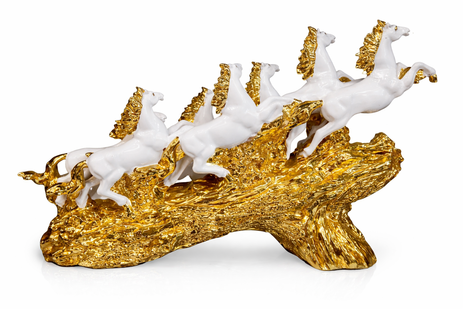 Galloping Horses Showpiece